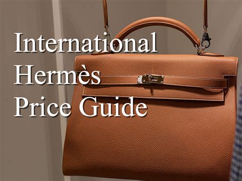 hermes international price guide 2022.